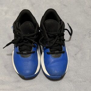 Under Armour Kids' Blue and Black Sneakers